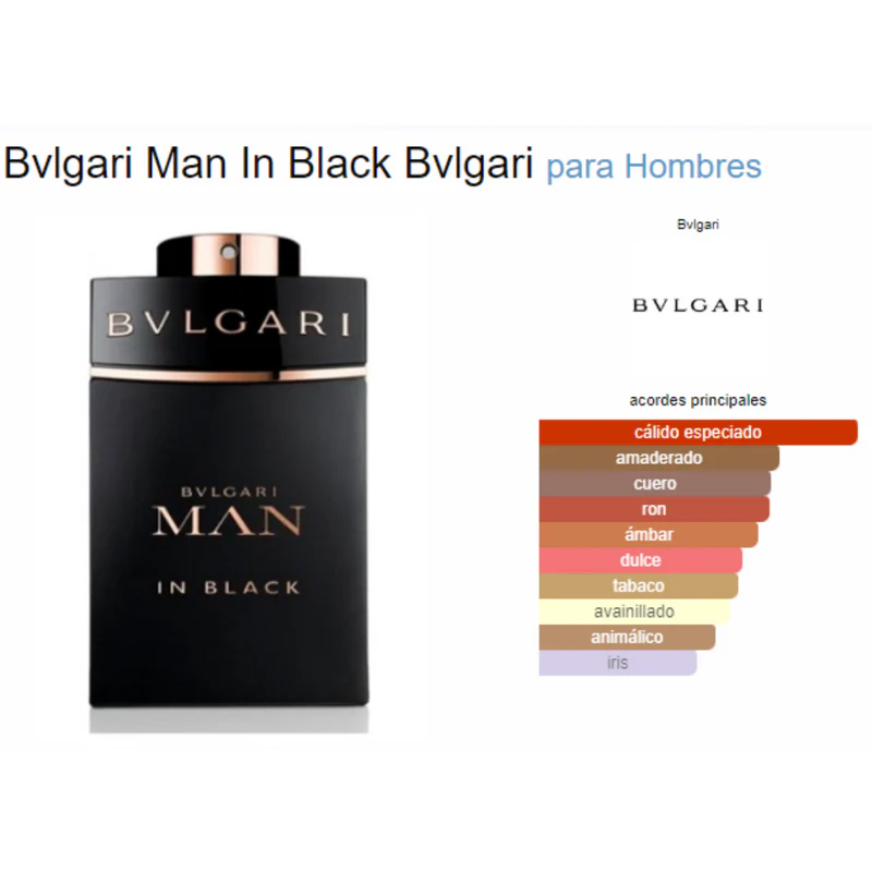 BVLGARI MAN IN BLACK