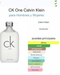 CALVIN KLEIN ONE