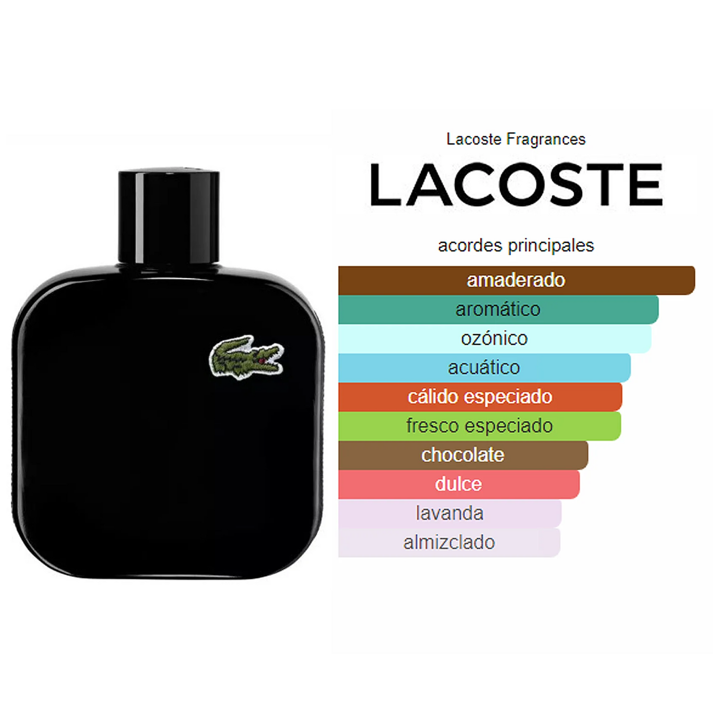 LACOSTE L.12.12 EAU NOIR (BLACK)
