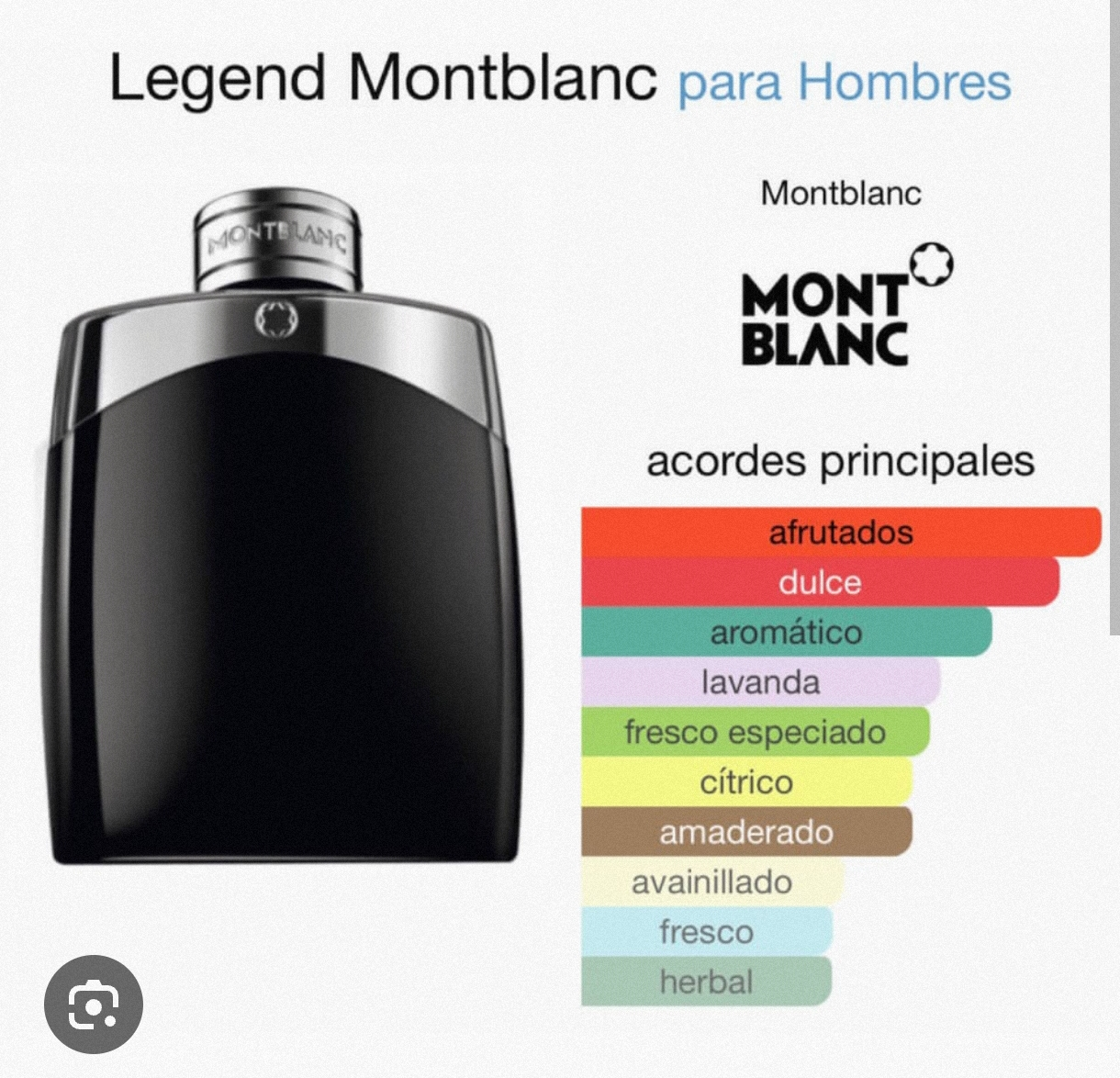MONT BLANC LEGEND MEN