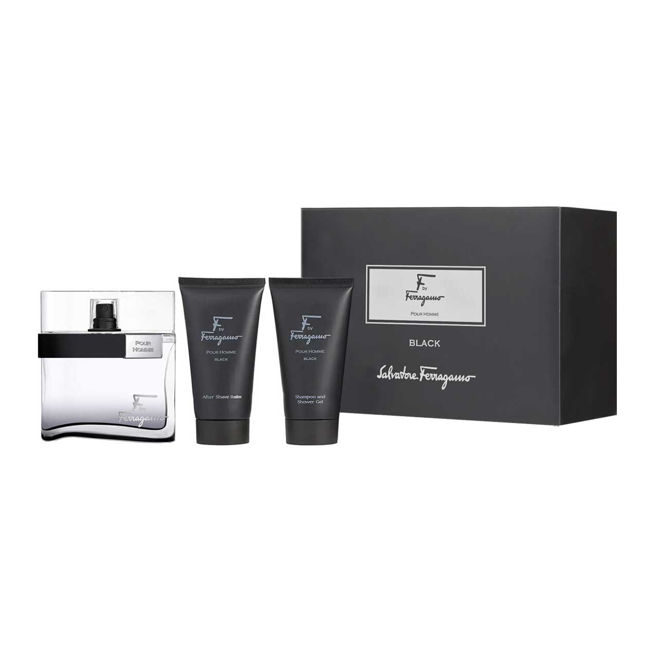 SET SALVATORE FERRAGAMO F BLACK MEN